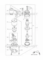 STARTING MOTOR for Yamaha F25 2017