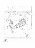 TOP COWLING for Yamaha 4 2002