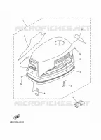 TOP COWLING for Yamaha 4 2002