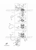 CARBURETOR for Yamaha F30 2009