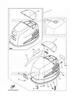 TOP COWLING for Yamaha F30 2009