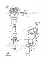 UPPER CASING for Yamaha F30 2009