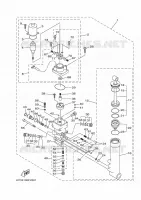 POWER TILT ASSEMBLY for Yamaha F30 2007