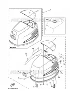 TOP COWLING for Yamaha F30 2007