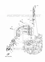 INTAKE 1 for Yamaha F30 2012