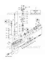 LOWER CASING & DRIVE 1 for Yamaha F30 2012
