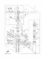 POWER TILT ASSEMBLY for Yamaha F30 2012