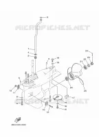 LOWER CASING & DRIVE 2 for Yamaha F30 2012