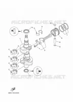 CRANKSHAFT / PISTON for Yamaha F30 2012