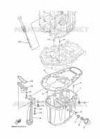 OIL PAN for Yamaha F30 2012