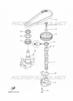 OIL PUMP for Yamaha F30 2012