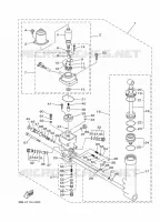 POWER TILT ASSEMBLY for Yamaha F30 2012