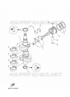 CRANKSHAFT / PISTON for Yamaha F30 2012
