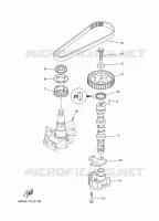 OIL PUMP for Yamaha F30 2012