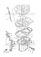 OIL PAN for Yamaha FT25 2002