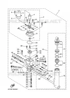 POWER TILT ASSEMBLY for Yamaha FT25 2000