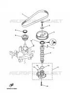 OIL PUMP for Yamaha FT25 2000