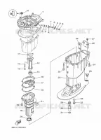 UPPER CASING for Yamaha FT25 2017