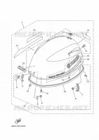 TOP COWLING for Yamaha FT25 2017