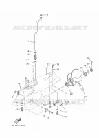 LOWER CASING & DRIVE 2 for Yamaha FT25 2014