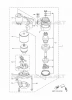 STARTING MOTOR for Yamaha FT25 2011