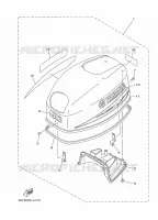 TOP COWLING for Yamaha 40 2013