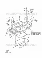 BOTTOM COWLING for Yamaha 40 2011