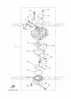CARBURETOR for Yamaha 40 2011