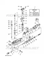 LOWER CASING & DRIVE 1 for Yamaha 40 2011