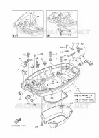 BOTTOM COWLING for Yamaha E40 2011