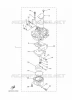 CARBURETOR for Yamaha E40 2011