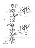 CRANKSHAFT / PISTON for Yamaha E40 2011