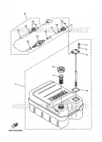 FUEL TANK 2 for Yamaha (E)40 2001