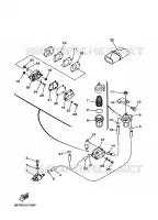 FUEL TANK for Yamaha (E)40 2001