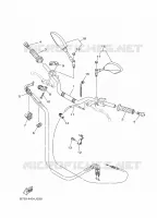 HANDLEBAR & CABLES for Yamaha MT 2019