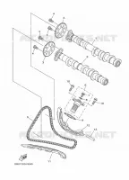 CAMSHAFT / TIMING CHAIN for Yamaha TRACER 2019