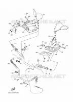 HANDLEBAR & CABLES for Yamaha TRACER 2019