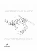 REAR SHOCK ABSORBER for Yamaha TRACER 2019