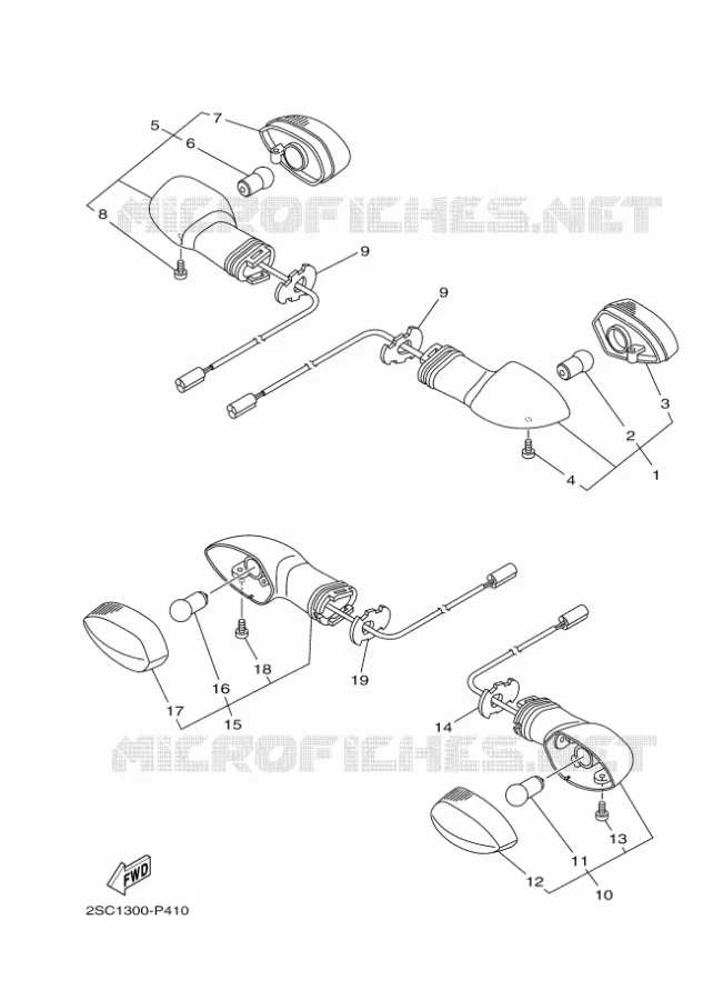 INDICATOR Yamaha MOTO 900 2019 TRACER  MTT850