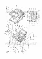 CRANKCASE for Yamaha MT 2019