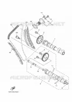 CAMSHAFT / TIMING CHAIN for Yamaha MT 2019