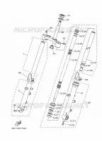 FRONT FORK for Yamaha MT 2019