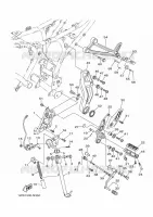 STAND / FOOTREST for Yamaha MT 2019