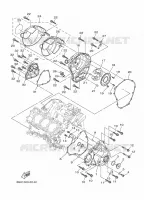 COVER   ENGINE 1 for Yamaha XSR 2019