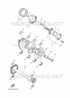 CRANKSHAFT / PISTON for Yamaha XSR 2019