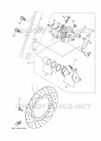 FRONT BRAKE CALIPER for Yamaha NMAX 2019