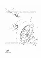 FRONT WHEEL for Yamaha NMAX 2019