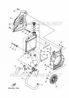 RADIATOR / HOSES for Yamaha NMAX 2019