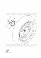 REAR WHEEL for Yamaha NMAX 2019