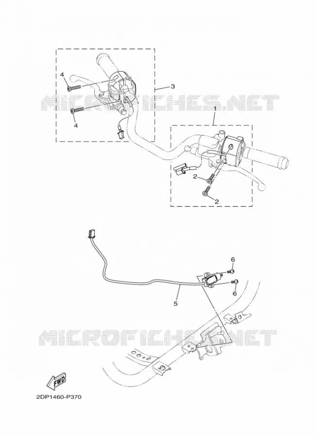 SWITCH / LEVER Yamaha SCOOTER 150 2019 NMAX  GPD150-A